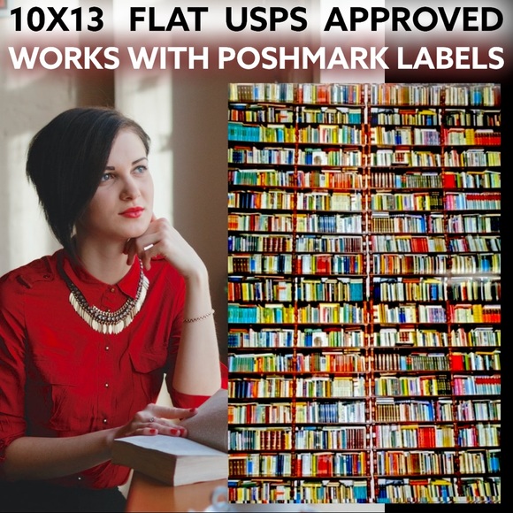 25 10X13 Book Poly Mailers Clearance - Picture 2 of 8